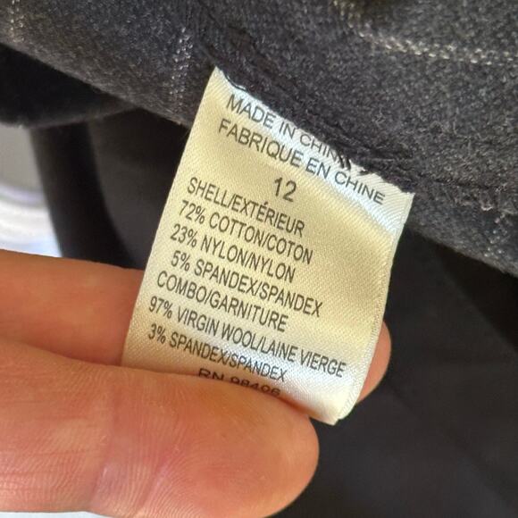 Theory Black Drop Waist Sleeveless Dress Sz12 - Picture 10 of 10